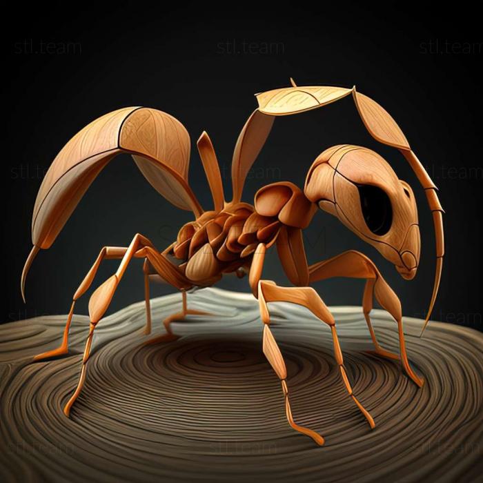 3D model Nesomyrmex exiguus (STL)